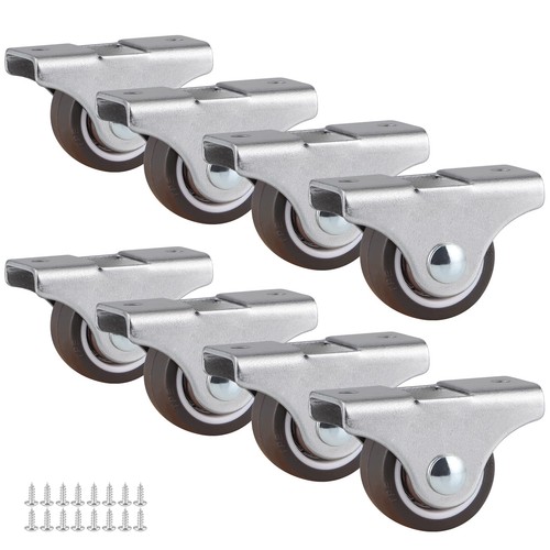 Pack rigid casters low - 8-pack,