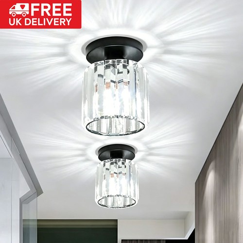 Modern led crystal ceiling - led,