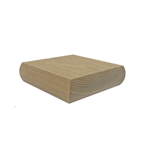 Solid white oak newel - solid,
