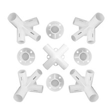 Spare Parts Feet Corner 4 Way Connector Replacement for Awning Tent Trip