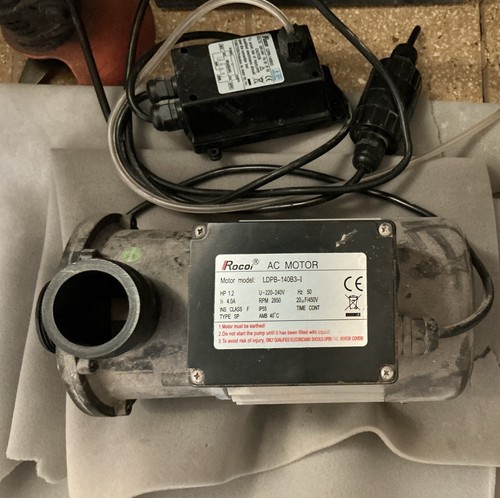 2hp electric motor 240 - 240, volts
