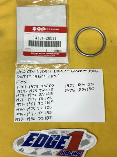 Oem suzuki exhaust gasket - suzuki,