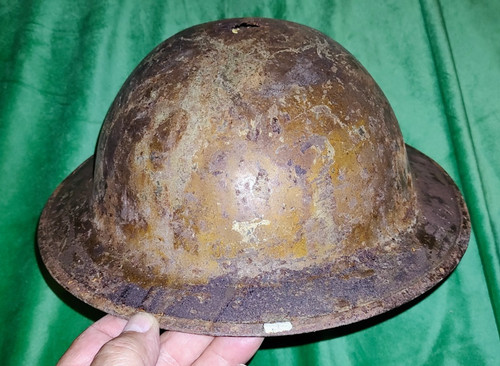 Original wwi mk1 brodie helmet - wwi,