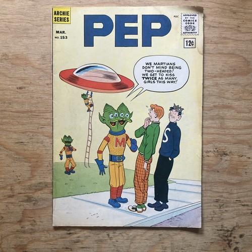 Pep 153 archie comic - (1962),