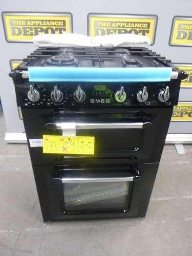 Smeg cooker black - cooker, tr62bl