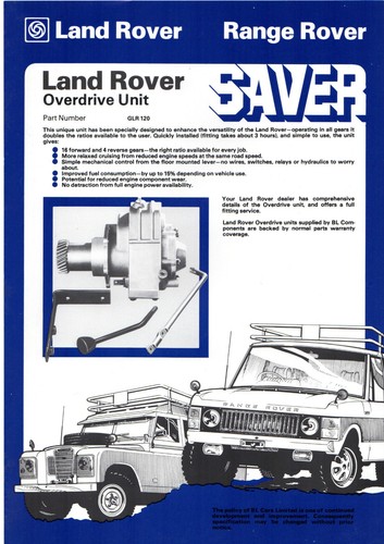 Land rover series accessory - series, 3