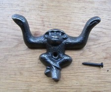 Cast iron Rustic coat hook
