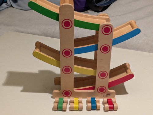 Click clack racetrack wooden - click,