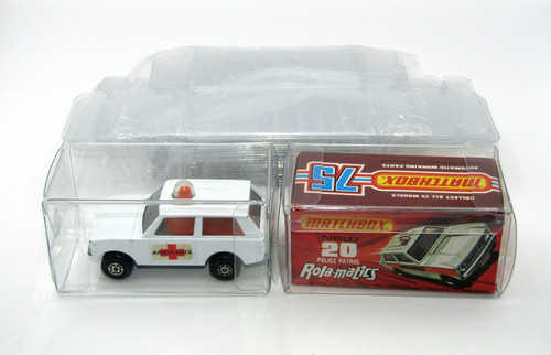 Matchbox protector cases - 20,