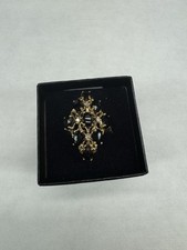 Stunning 14k Gold Ring With 4 Approximate .05 Karat Dimonds.