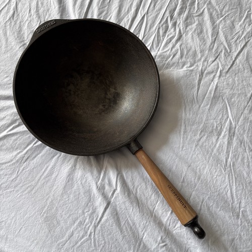 Skeppshult wok with - wok, walnut