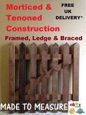 Garden Cottage Picket Gate Wooden Side Gate Front Gate Palisade Pickett