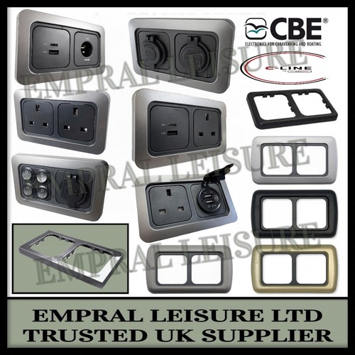 Cbe line double socket - double,