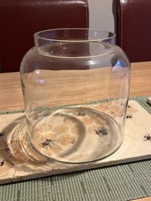 Clear Glass Terrarium Jar Vase