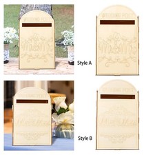 Wedding Wooden Post Box, Gift Card Mailbox, Wedding Supplies