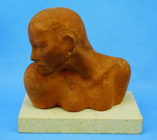 Terracotta sculpture nude - terracotta,