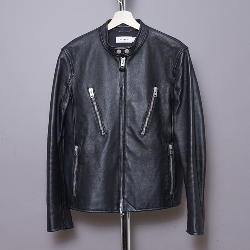 Coach leather jacket mens - leather,