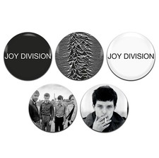 5x Joy Division Band Punk Indie 25mm / 1 Inch D Pin Button Badges
