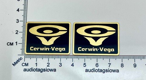 Cerwin vega speaker badge - cerwin,