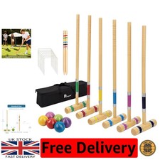 28” Six Player Croquet Set -