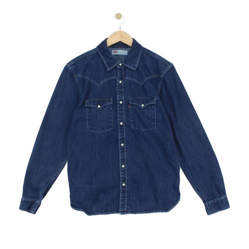 Levis denim shirt - denim, m