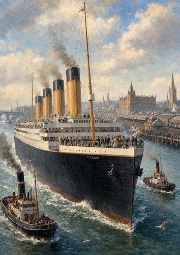 Titanic limited edition - a3,
