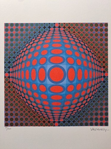 Victor vasarely signed - vasarely,