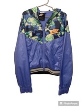 Nike Sportswear Windrunner Girl's Printed Jacket DJ0706  Little Kids L (6/7)