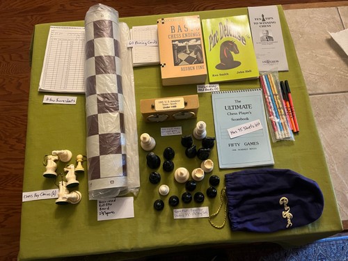 Vintage chess drawer - vintage,