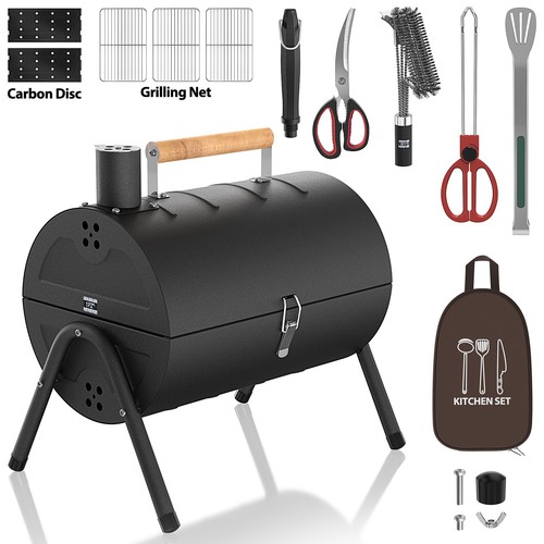 Portable charcoal bbq - charcoal, grill