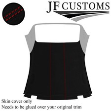 RED STITCH SUEDE HARDTOP ROOF