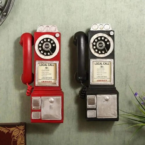 Retro payphone phone box - retro,