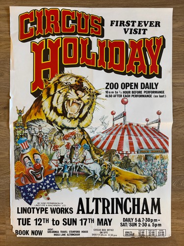 Vintage 1981 circus - vintage,