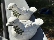 2 - Wade Porcelain Doves with