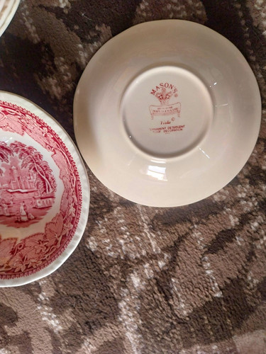 Mason ironstone pink vista - ironstone,