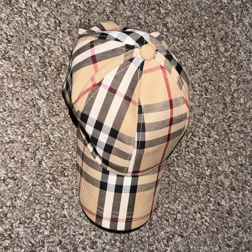 Burberry beige check - burberry, baseball