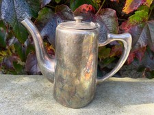 Antique silver plated Mappin & Webb Tea Pot, [ unpolished ]