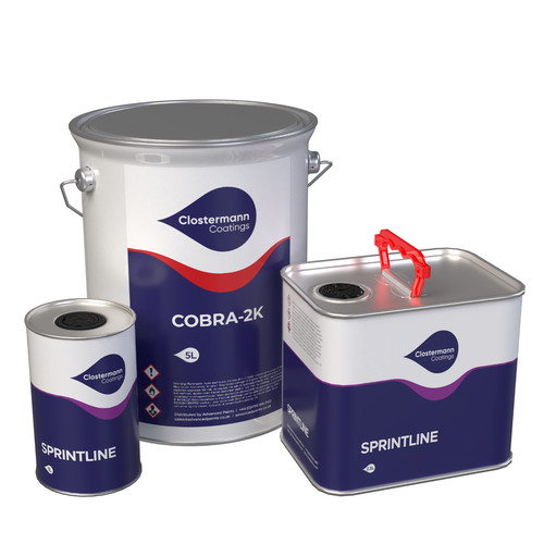 Solvent car paint - 8.5l, kit