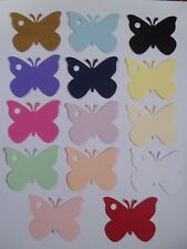 50 BUTTERFLY SHAPED TAGS GIRL