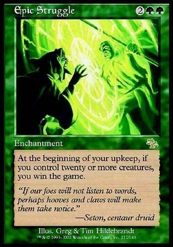 Epic struggle judgment - epic, ~