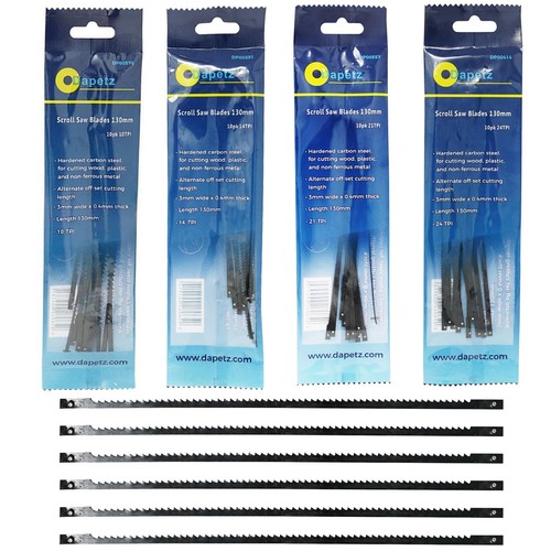 Scroll saw blades 130mm pin - scroll,