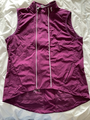 Rapha mauve gillet pockets - rapha,