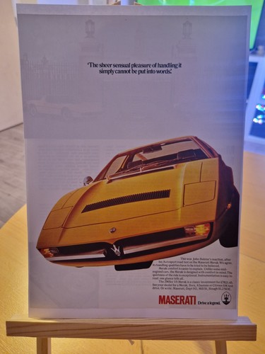 Original 1975 maserati merak - 1975,