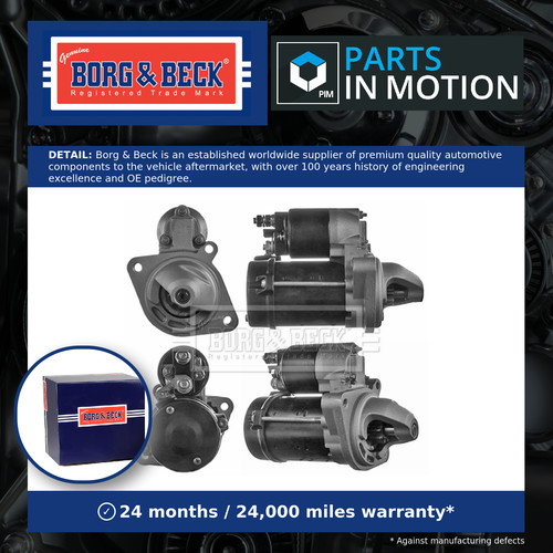 Starter motor bst2407 - starter, &