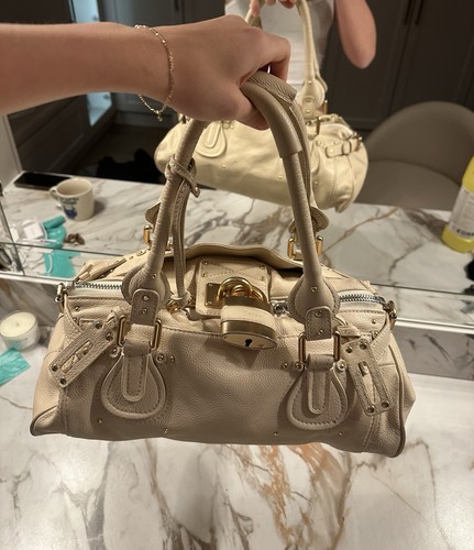 Chloe paddington beige handbag - chloe,