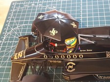 F1  umbrella 1:18 models Lotus SENNA F1 Black diorama display FREE POST