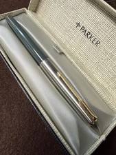 Vintage Parker 65 Grey GT
