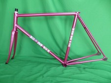 Eimei Pink Metallic NJS Approved Keirin Frame Track Bike Fixed Gear  53.5cm
