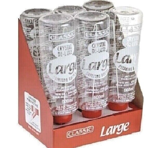 600ml large classic water - large,