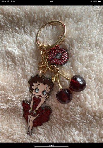 Betty boop cherry lips key - cherry,,